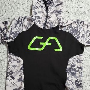 Gym Aesthetics workout hoodie Mens size M